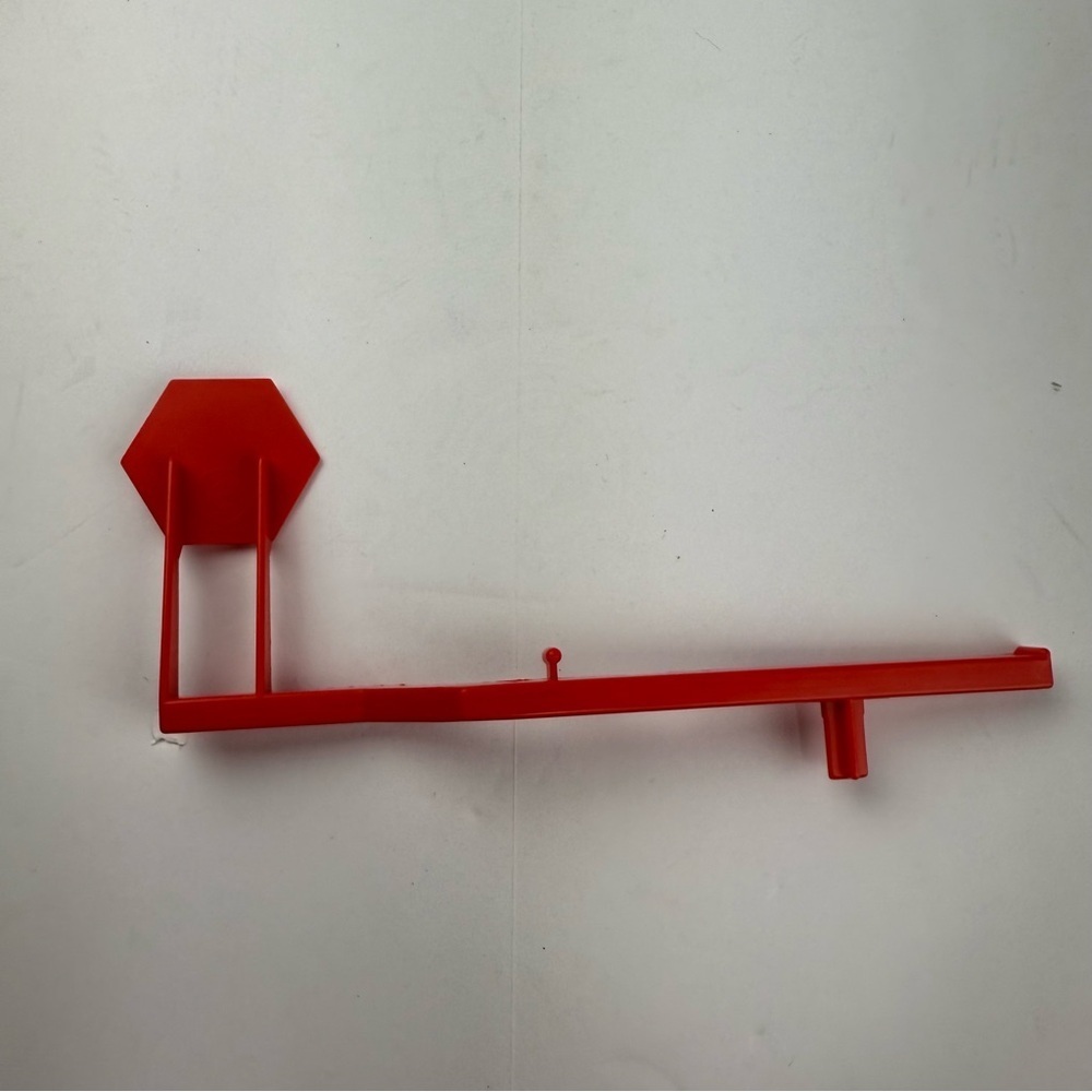 Mouse Trap 1994 Milton Bradley Stop Sign Red #6 ONLY Replacement Piece